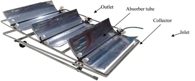 SOLAR WATER HEATER REFLECTORS
